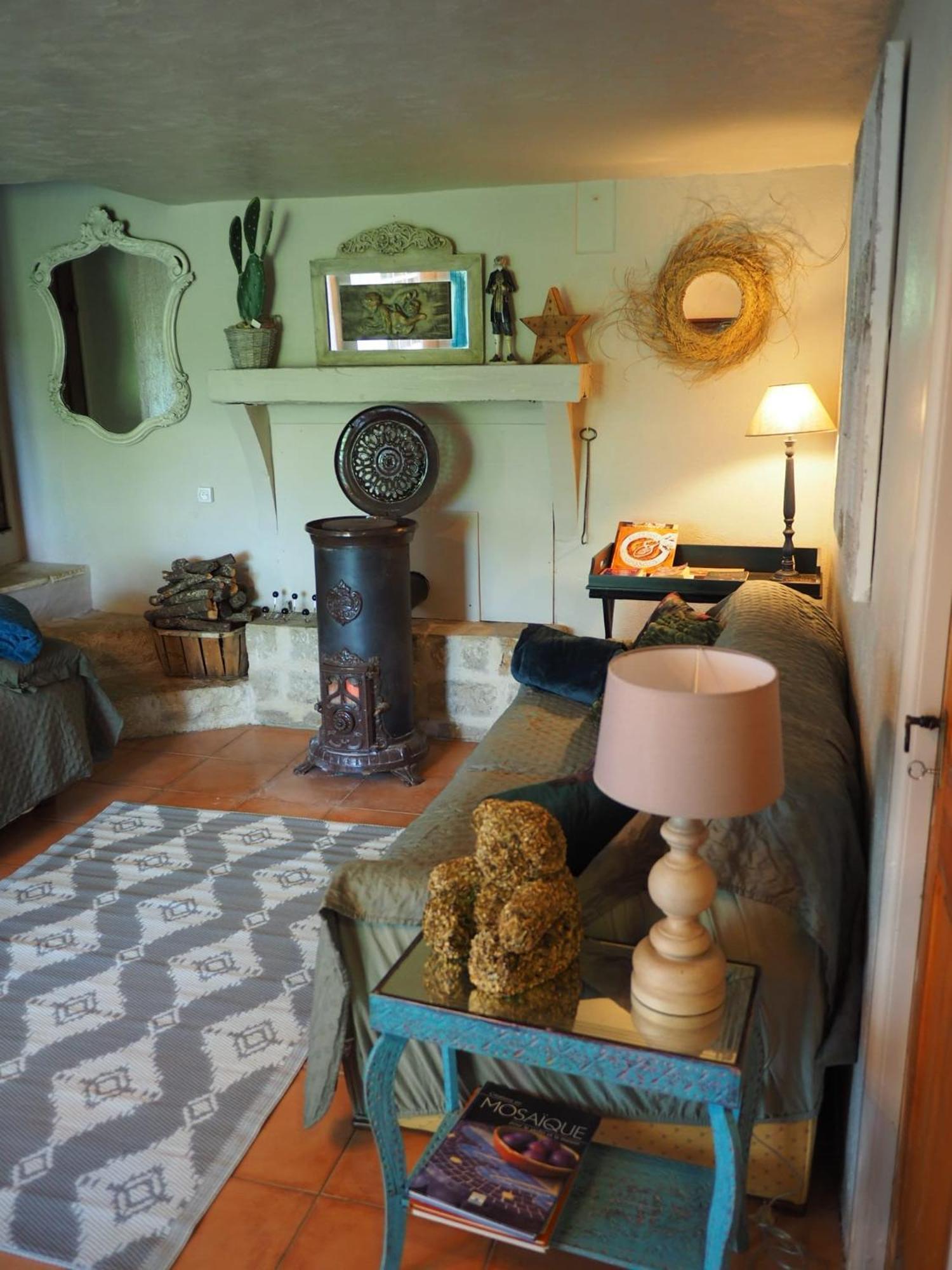 Apartamento Chambre Familiale Avec Terrasse Aux Portes Du Verdon Trigance Exterior foto